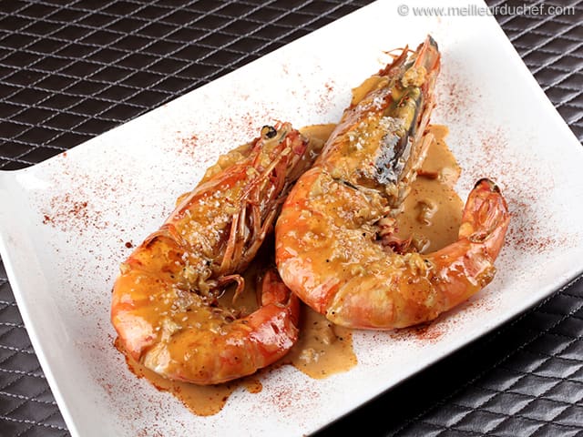Gambas crêmeuse