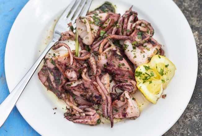 Calamars sautés